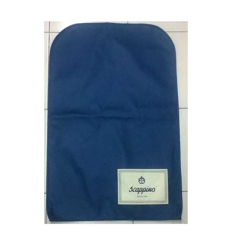 Sewn-in dust cover without closure, without gusset